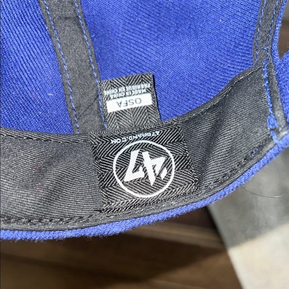 Blue Cap with Red Logo - Picture 5 of 6